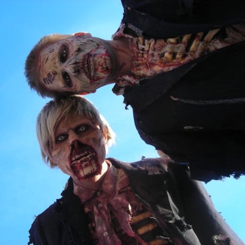 fine art photography ZOMBIE ZOMBIES - i'll eat your brains 7X7 Photo Photograph Horror Halloween Monsters Living Dead