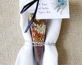 Edible wedding favors - BBQ spice rub - Party favours, barbecue wedding, spice kit, bomboniere, bridal shower guest gift