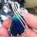RESERVED - Custom Ammolite Pendant