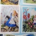 Alice in Wonderland Mini Edible Image Wafer papers for your cookies, cakes, cupcakes and chocolates