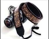 DSLR  camera strap   - golden Web Camera strap