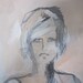 Original mixed media nude 18x24 on gallery wrap canvas by KSteele