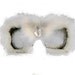 White Fur Icicle Snow Sunglasses - Empress