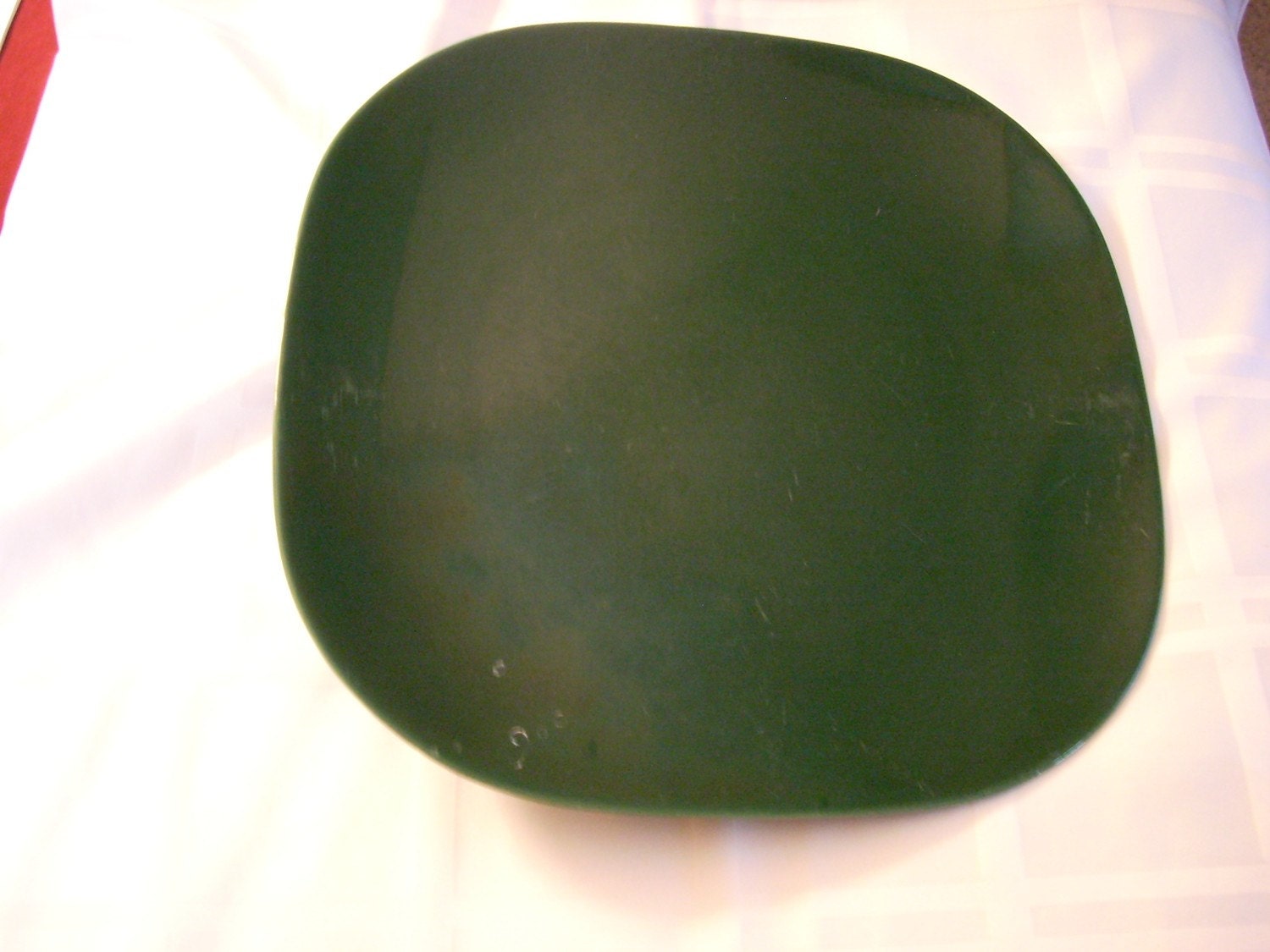 Vintage Green Franciscan Ware Platter