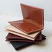 Personalized Card Holder - Nude - Leather - Hand Stitched