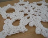 The Eternal Snowflake - Dish Cloth - Trivet - Coaster - Candle Rug