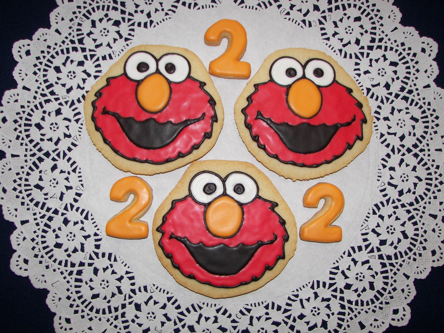Elmo Sesame Street Cookies