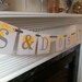Custom Colors Initals and Date Wedding Banner / Save The Date Wedding Banner Photo Prop Engagement Party