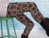 Gray Kitty Leggings. XS