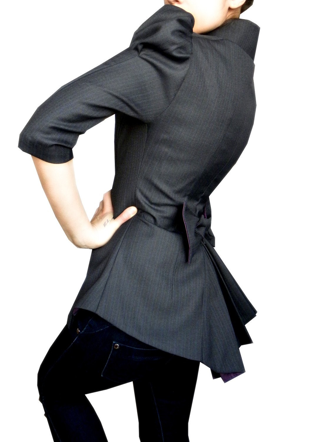 On Sale- Maia Jacket-Grey-Sizes:38,44