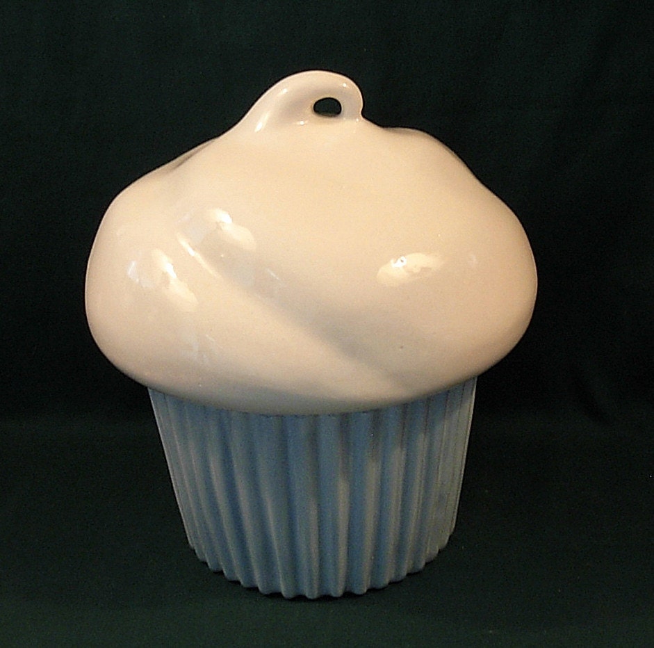 Large Cupcake Cookie Jar