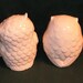 Hootie - Ceramic Owl Figurines Wedding Cake Topper - Classic White