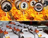 Printable Motorcycle Party Package by 505 Design