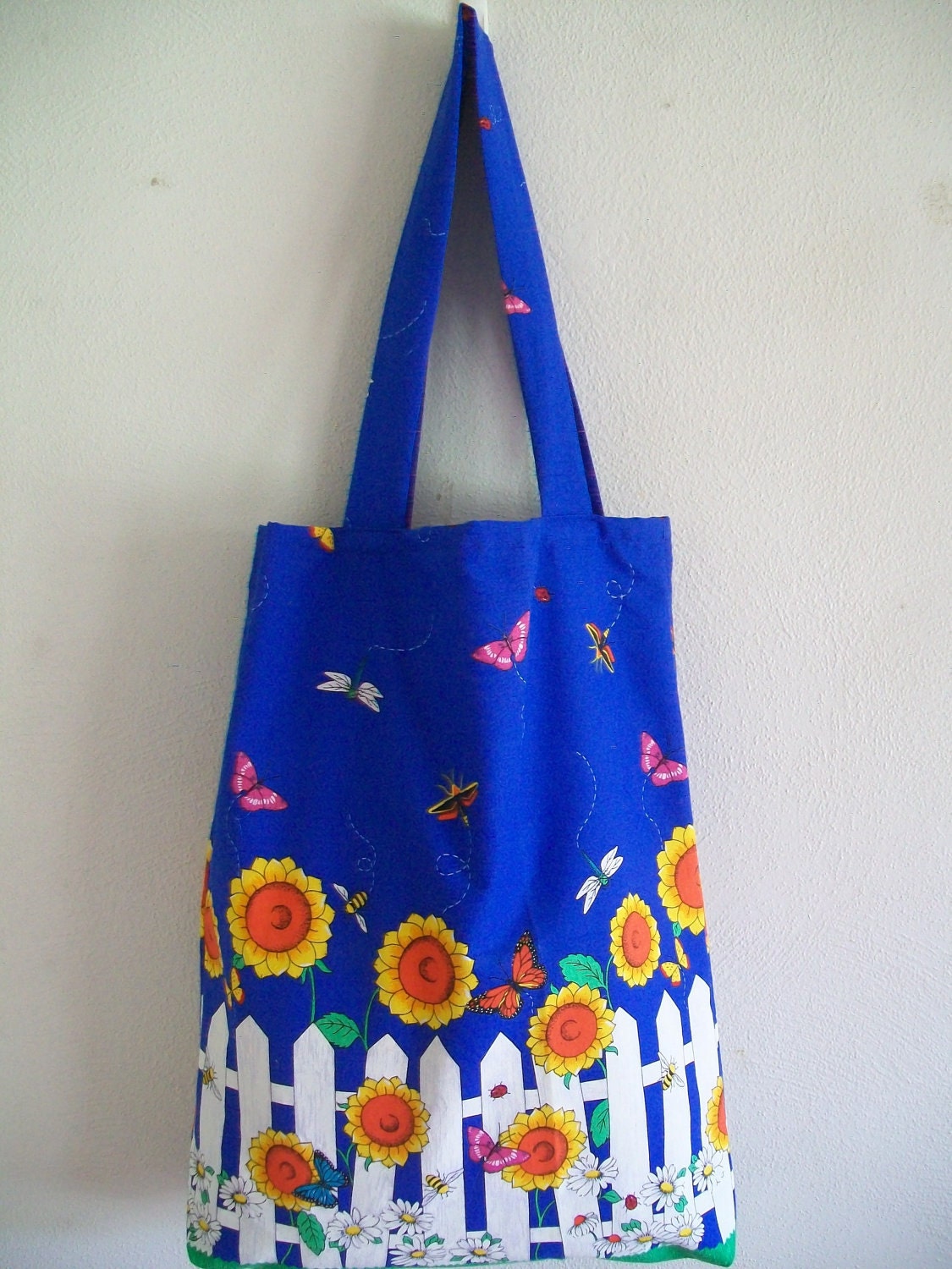 Extra Large Tote Bag - My Sunflower Garden
