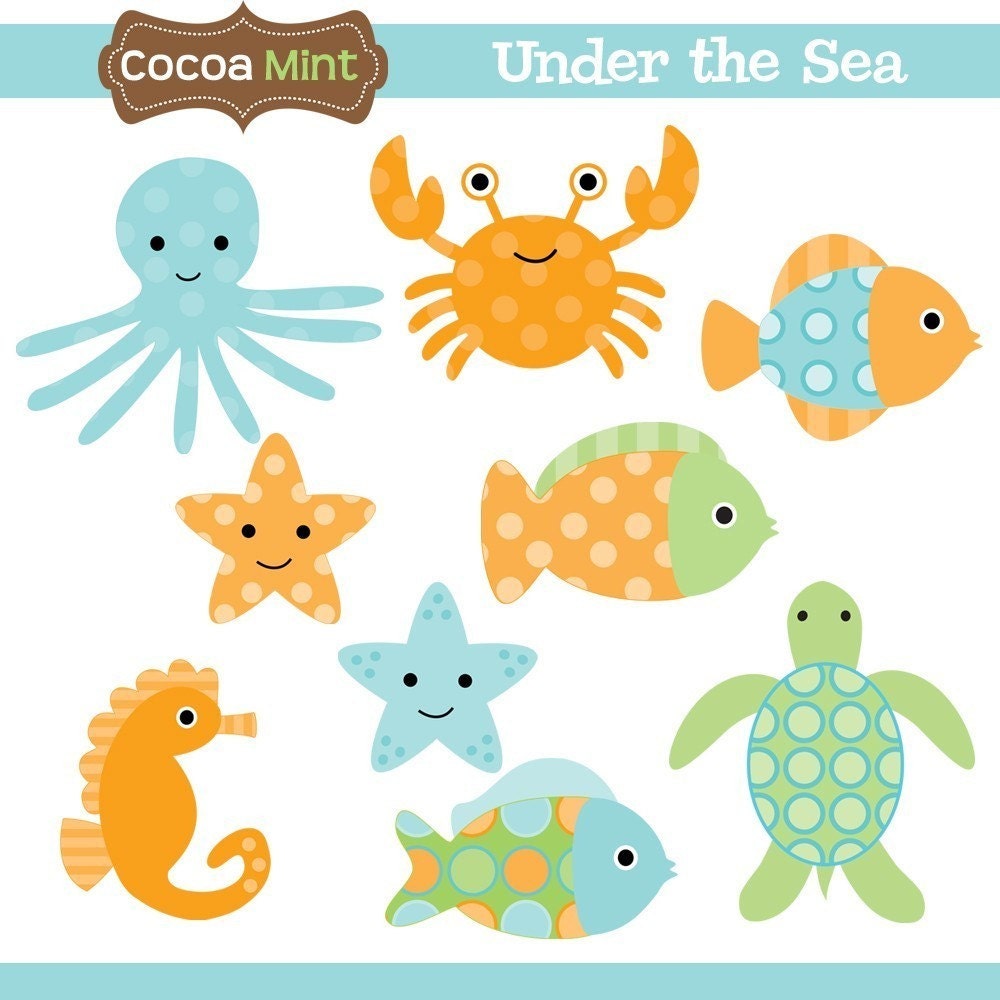 under the sea clipart free - photo #15