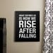 What Defines Us Subway Art Print // Black and White // 16x20