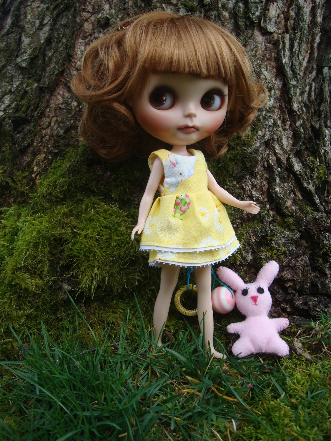 Yellow Easter Blythe Dress