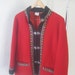 Vintage Norwegian Traditional Coat, Bohemian Chic