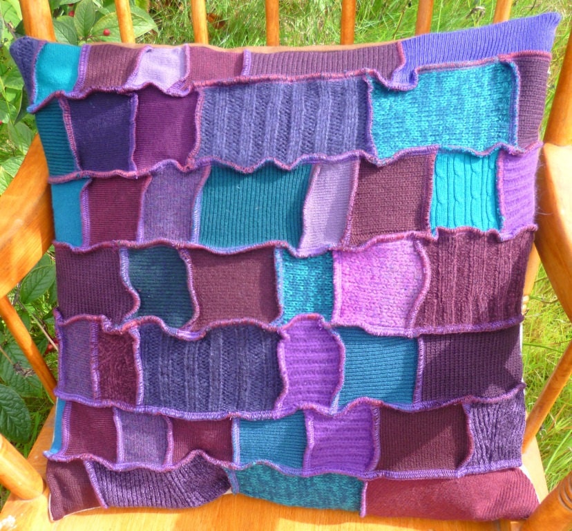 Crazy Patchwork Cushions