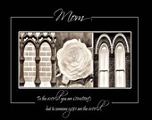 Mothers Day Gift for MOM Alphabet Photography Fine Art Print