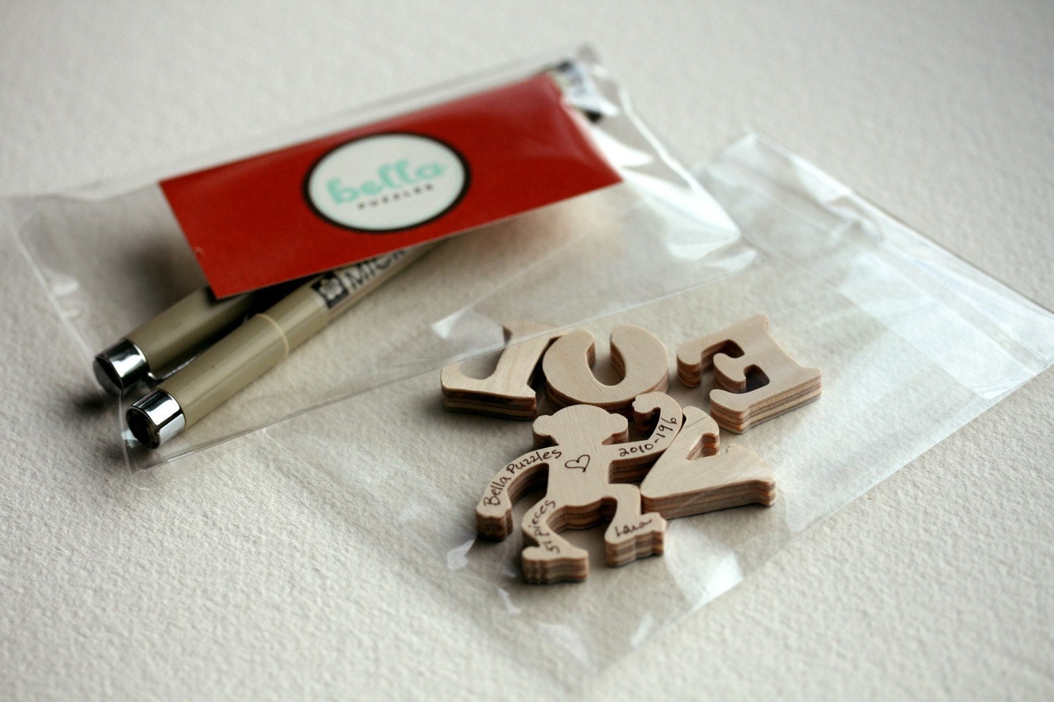 30 piece Wedding Guestbook Alternative PHOTO Puzzle - great way to use your engagement photo
