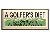 A Golfer's Diet