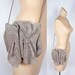 Vintage 70s Grey Suede Boho Cross Body Bag