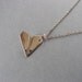 Paper Plane Pendant, Silver Paper Airplane Necklace, Harry Styles, One Direction, 1D Necklace