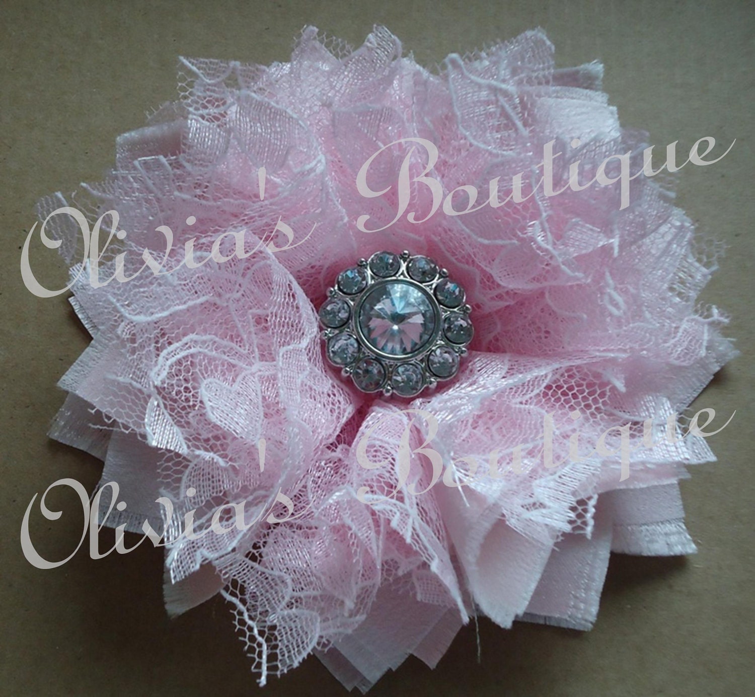 Olivia's Boutique Shabby Flower Tutorial