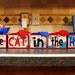 Dr. Seuss The cat in the Hat custom wood blocks