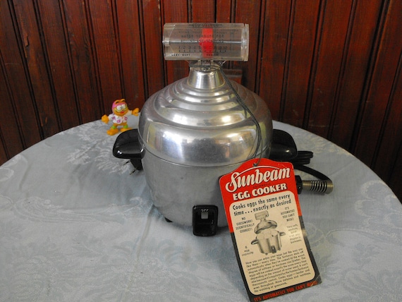 Vintage Sunbeam Automatic Egg Cooker Model E2 New by peacenluv72