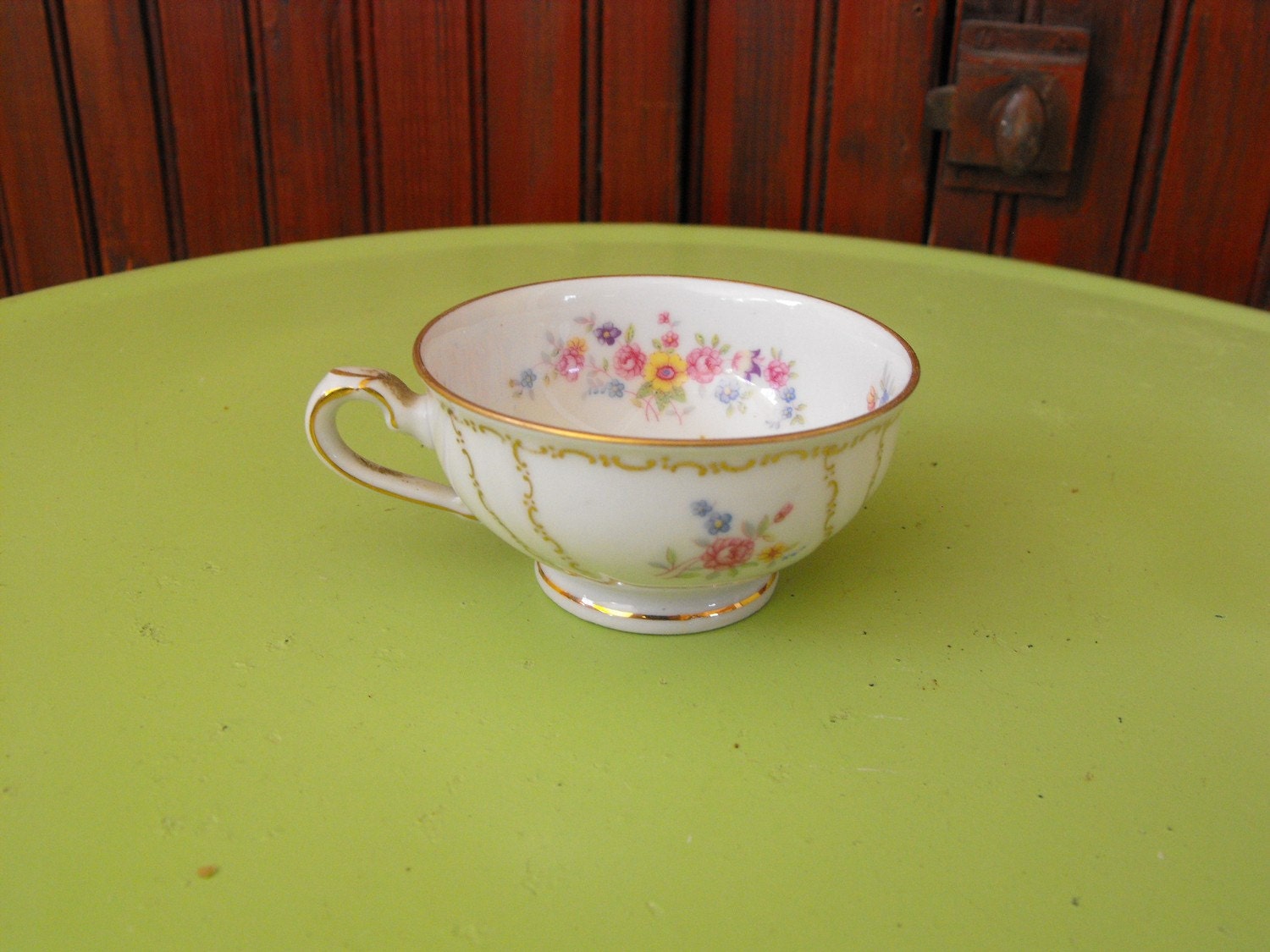 Vintage Bavaria Germany US Zone Tea Cup Spring by peacenluv72