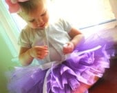 Purple Baby Tutu / Purple Toddler Tutu / Purple First Birthday Tutu