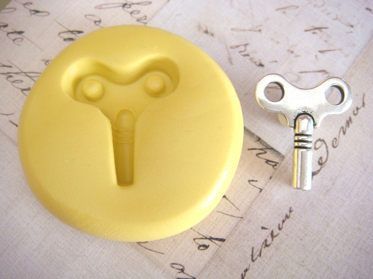 WindUp Key Flexible Silicone Mold Push Mold Polymer by Molds