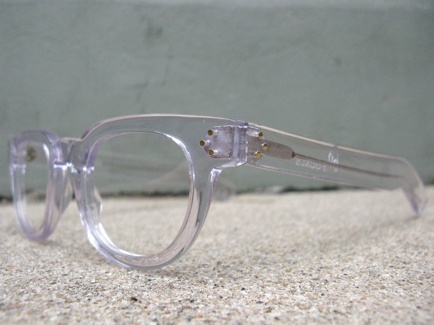 Old Focals brand FDRs Clear Eyeglasses 50's style as worn by Gary Oldman - FREE DOMESTIC SHIPPING