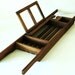 Reserved for Lili............ Vintage Teack wood bath top organizer
