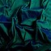 Silk Dupioni in Rich teal with bright blue shimmers,Fat Quarter D 101