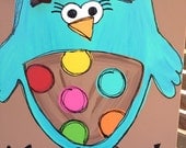 Teacher Door Hanger - Made to Order - Personalized Owl