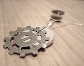 Gears and Concrete  - Necklace