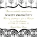 Printable Academy Awards Party Invitation and Voting Ballot