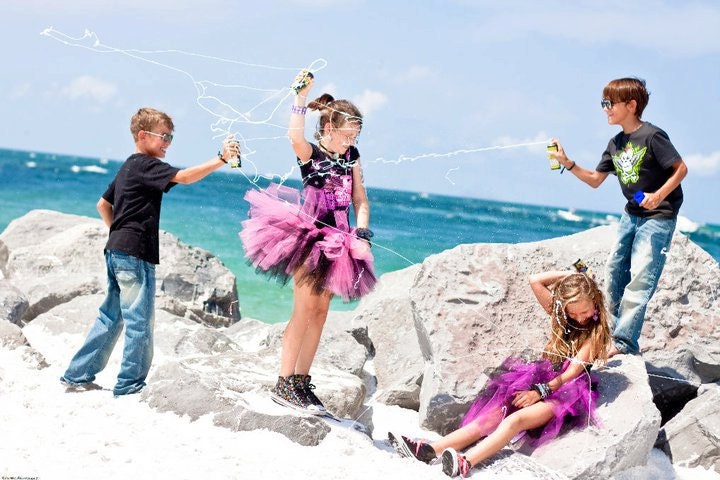 Atutudes Punk Rock Double Layer Tutu