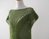 Olive Green Tunic Sweater