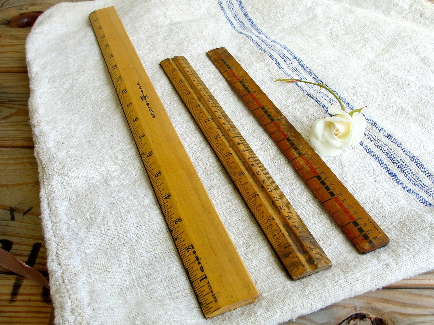 Old Wooden Ruler