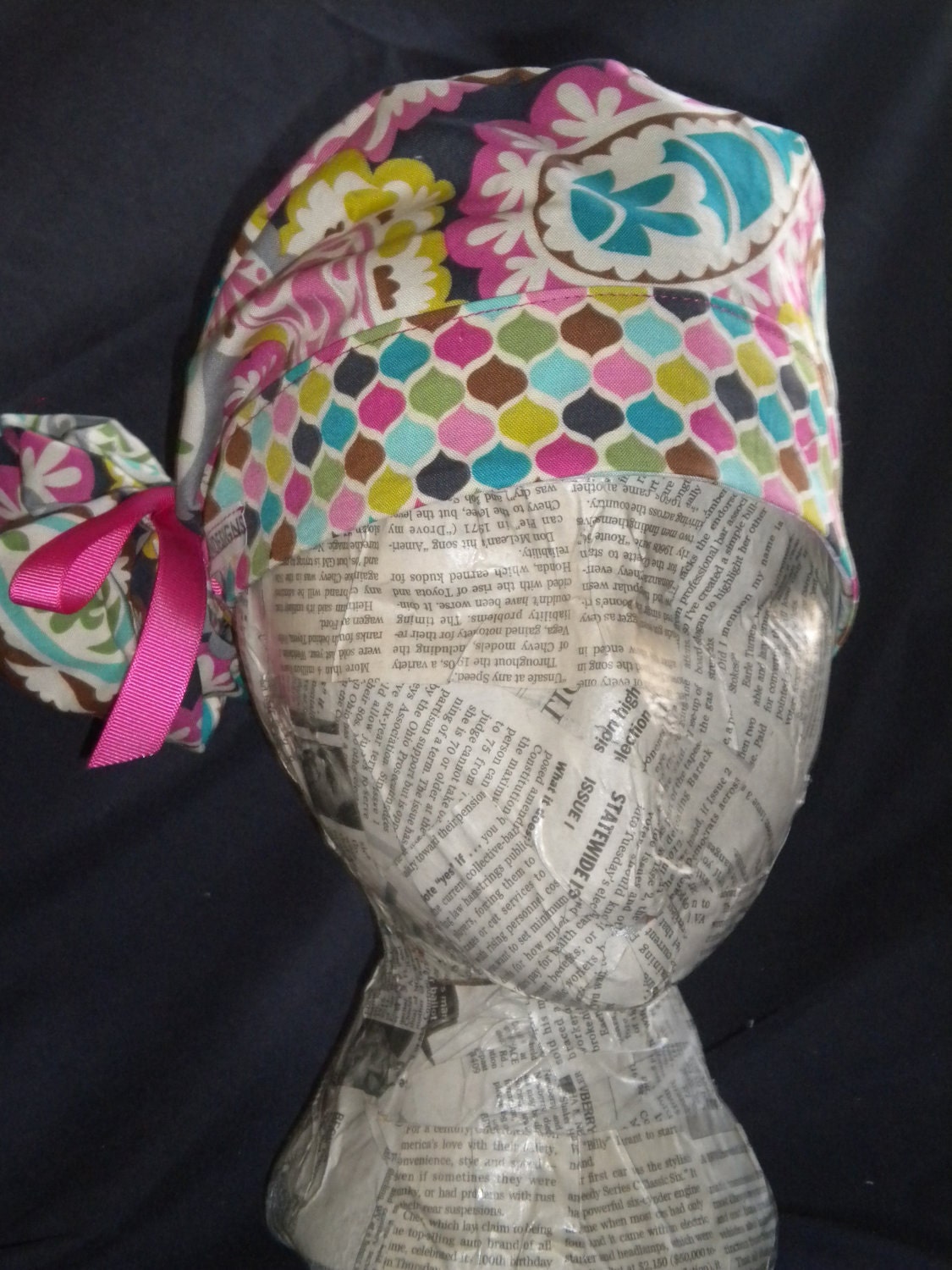 Pony Tail Scrub Hat