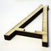 Miniature IKEA Inspired VIKA Desk Kit for 1:12 Scale Modern Dollhouse in Wood