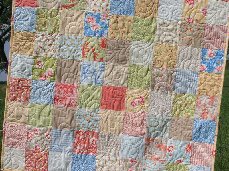 Shabby Chic Baby Quilt