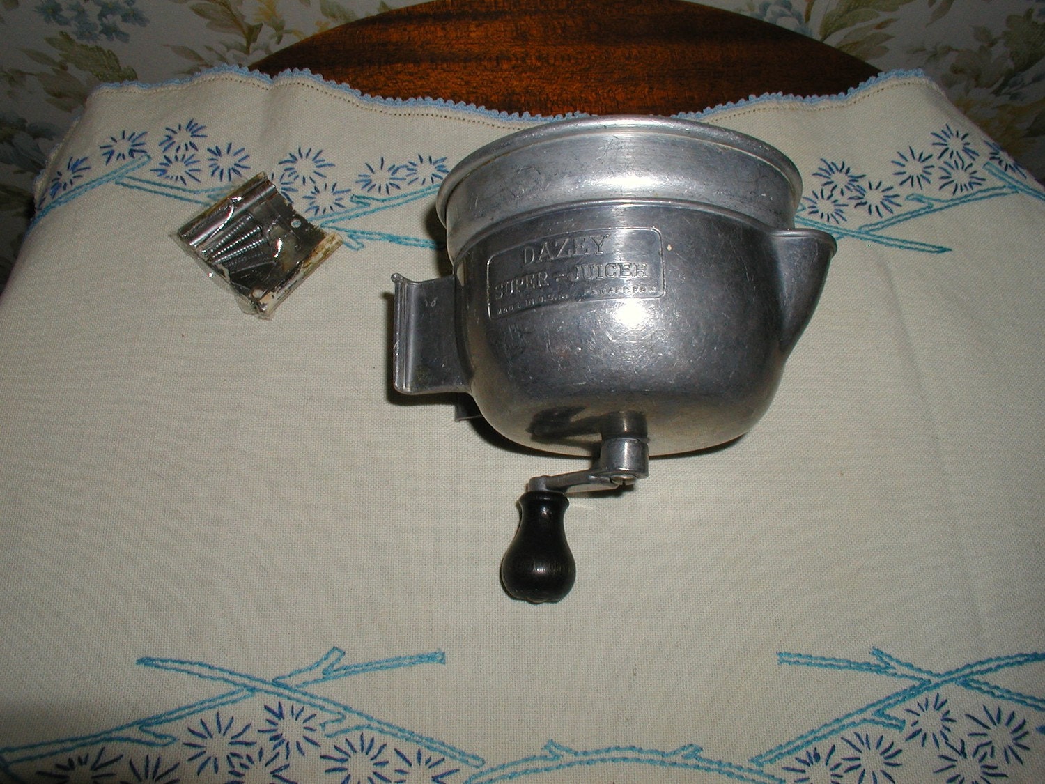 Vintage Orange Juice Squeezer Dazey Super Juicer by scoodles