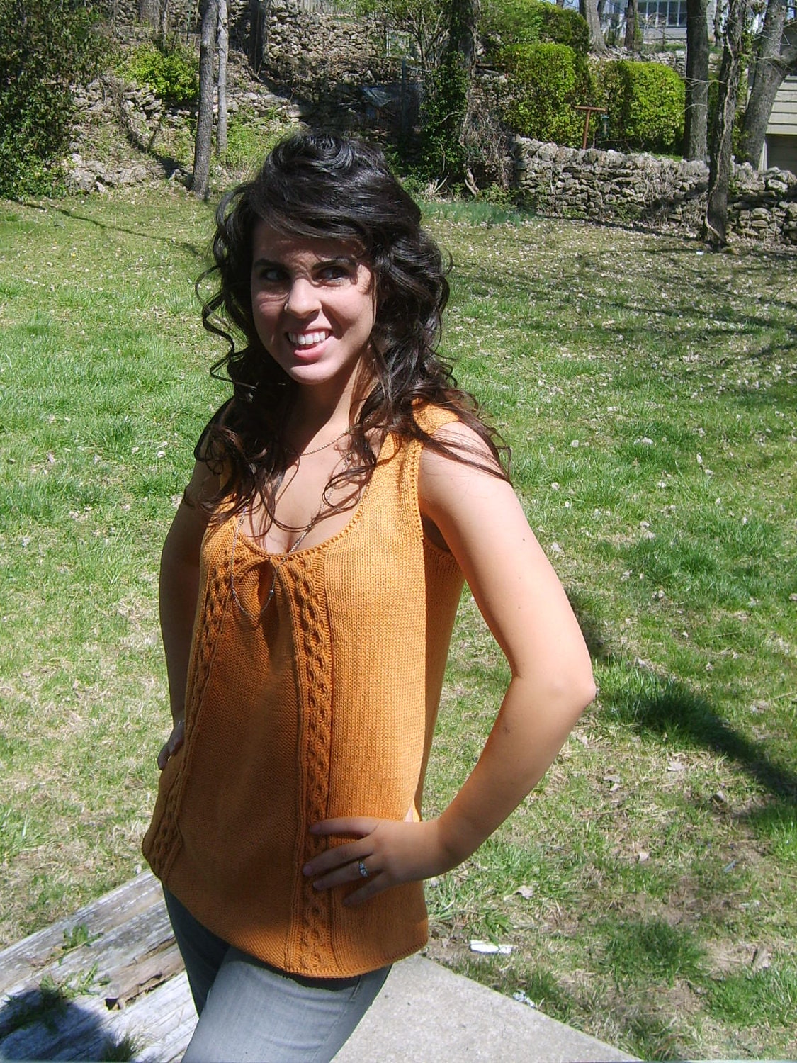 Full Circle Tank/Tee/Sweater: PDF Knitting Pattern by The Sexy Knitter