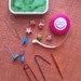 Pink Ribbing Altoid Tin: The Knitter's Tool Tin for your Knitting Bag