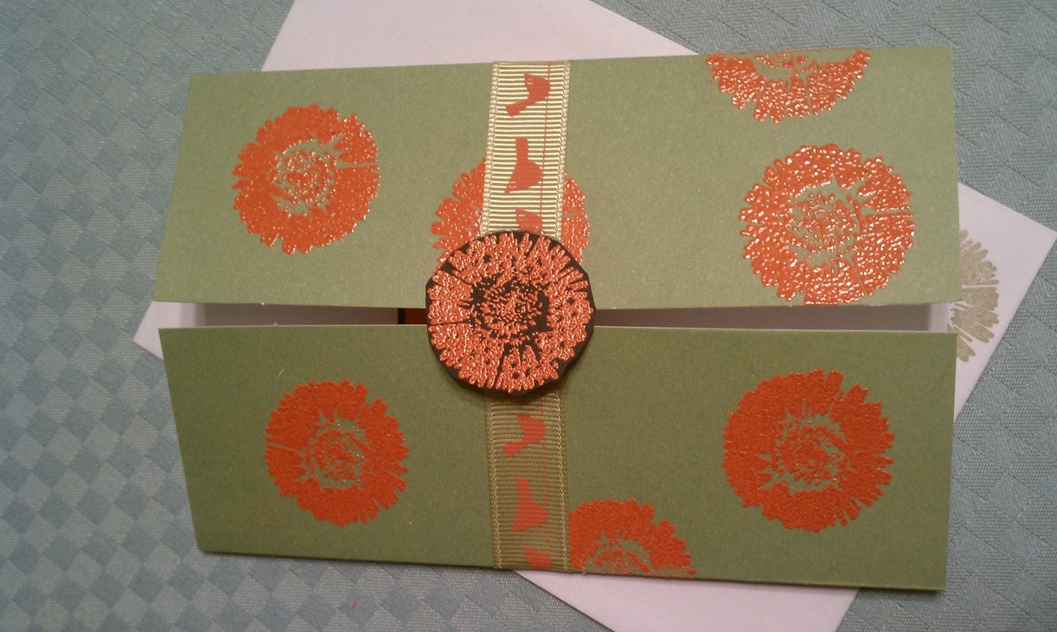 I Miss You card and envelope